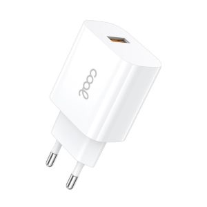 Cargador Red Adaptador 1x USB Universal (2.4 Amp) Blanco