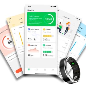 Smartwatch Border Silicona Gris (Llamadas, Salud, Deporte)